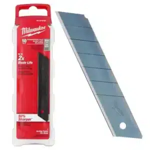 Hojas de cutter 25mm x 10unid. Milwaukee