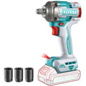 Llave de Impacto 1/2″ 20V 400Nm – TOTAL