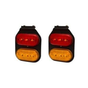 Faro Flexible Doble Rojo/Ambar 1033EFL2 – Baiml