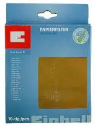 Bolsa para Aspiradora (10 unidades) – Einhell