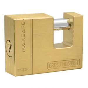 Candado de Bronce MAXSAFE – Perno Horizontal – Crossmaster
