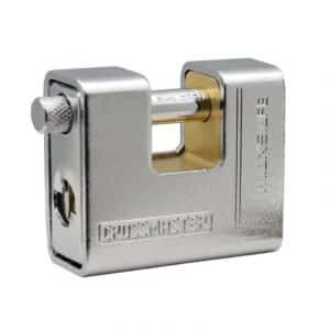 Candado de Bronce MAXSAFE – Perno Horizontal – Blindado – Crossmaster