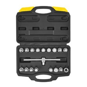 Set Extractor De Tapones De Cárter X18 Pzs Encastre 3/8″ Crossmaster